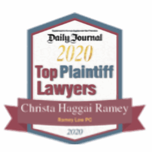 Daily Journal 2020: Top Plaintiff Lawyers, Christa Haggai Ramey