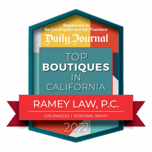 Daily Journal: Top Boutiques in California, Ramey Law P.C.