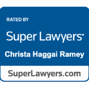 Rated by Super Lawyers: Christa Haggai Ramey