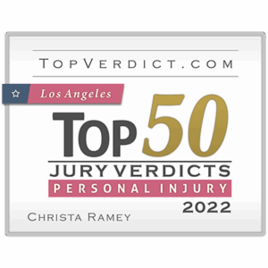 TopVerdict.com Los Angeles: Top 50 Jury Verdicts, Personal Injury 2022